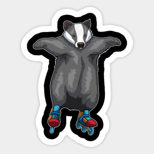 Badger Inline skating Roller skates Sticker